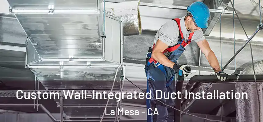 Custom Wall-Integrated Duct Installation La Mesa - CA
